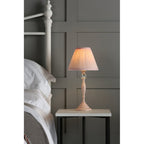 Ellis Spindle Table Lamp In Satin Pink With Shades LA3724950-Q