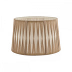 Pleated 14" Empire Shade In Natural Finish LA3734635-Q