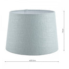 Bacall 8" Shade In Blue Finish LA3730038-Q