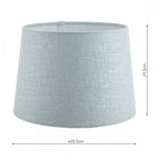 Bacall 14" Shade In Blue Finish LA3730035-Q