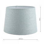 Bacall 16" Shade In Blue Finish LA3730036-Q