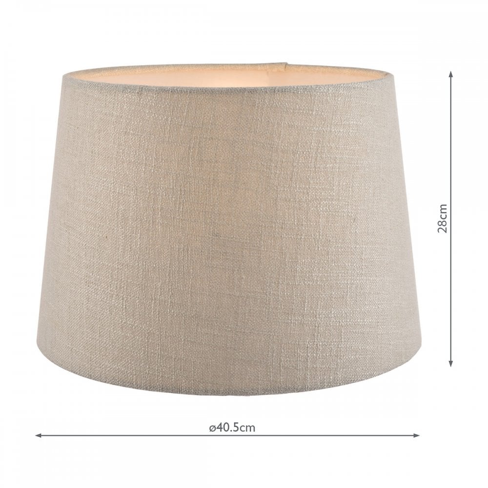 Bacall 16" Shade In Silver Finish LA3730042-Q
