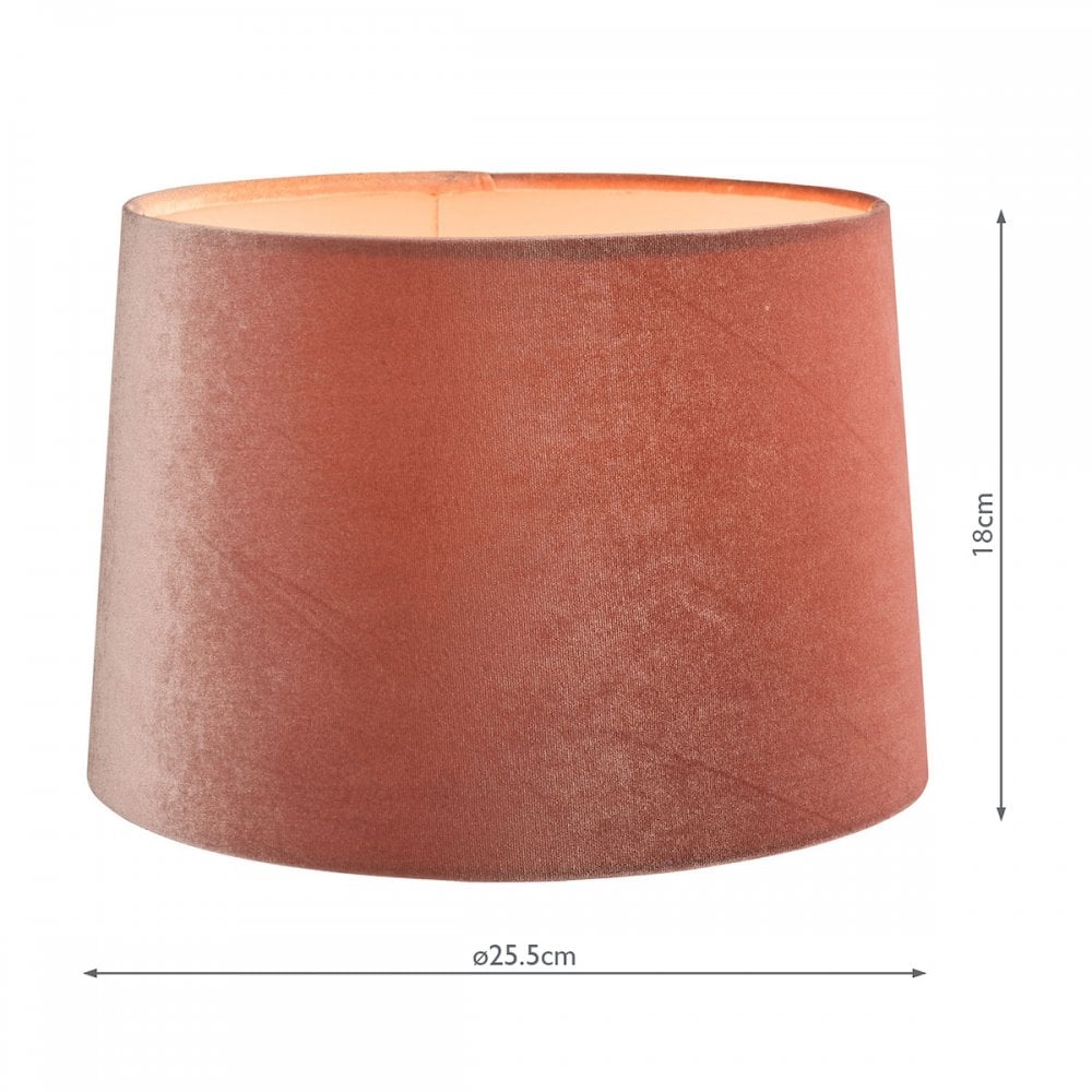Velvet 10" Empire Shade In Pink Finish LA3744105-Q
