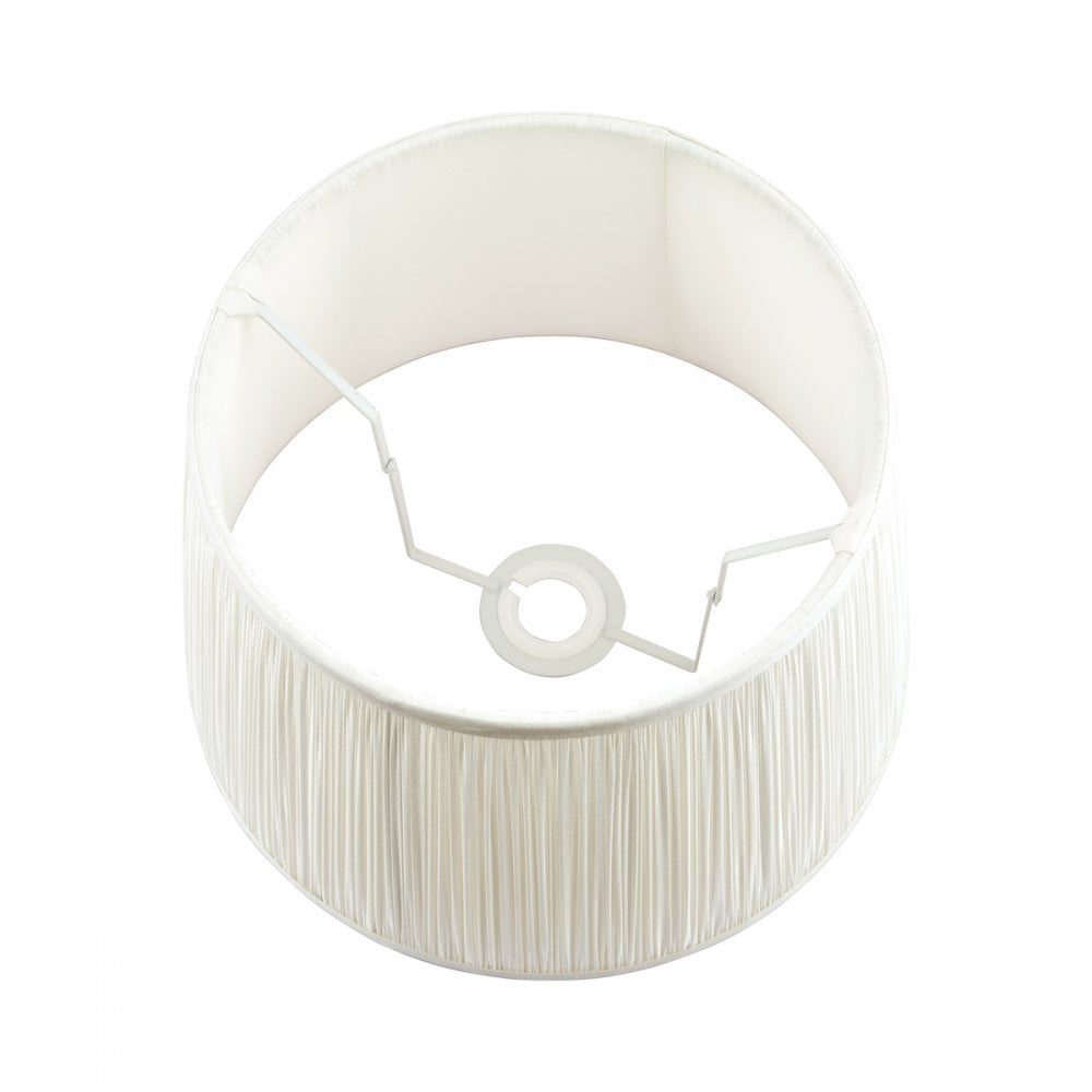 Hemsley 8'' Pleated Shade In Cream LA3703518-Q