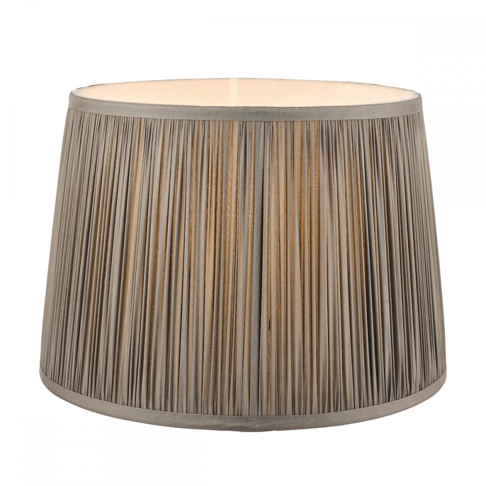 Hemsley 10'' Pleated Shade In Grey LA3713802-Q