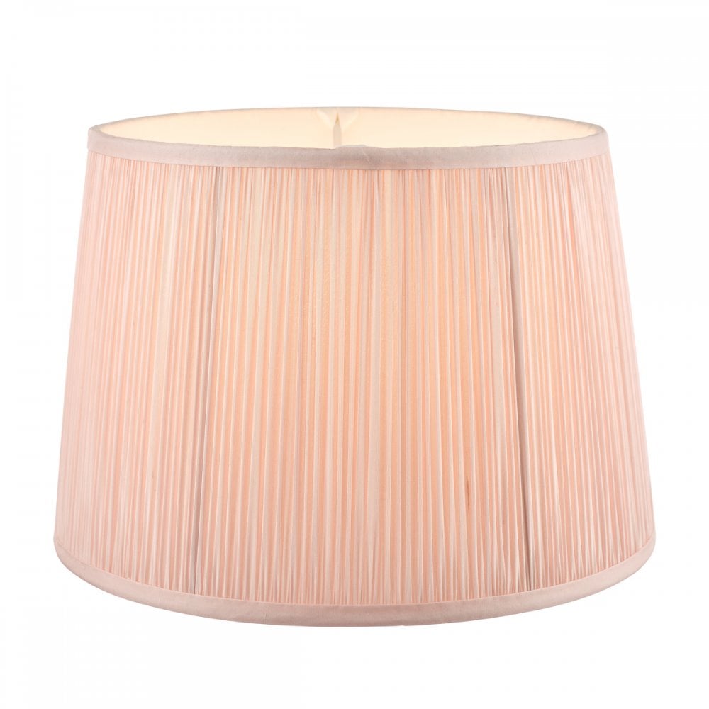 Hemsley 12'' Pleated Shade In Blush Pink LA3703520-Q