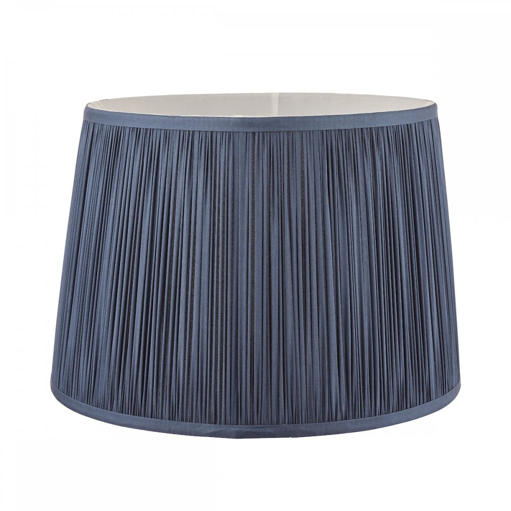 Hemsley 12'' Pleated Shade In Midnight Blue LA3712377-Q