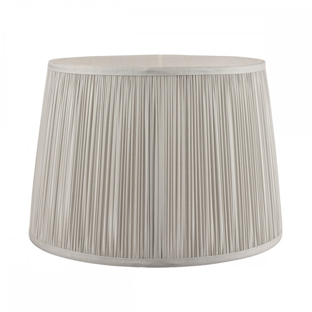 Hemsley Pleated Shade Silver 12'' LA3724679-Q