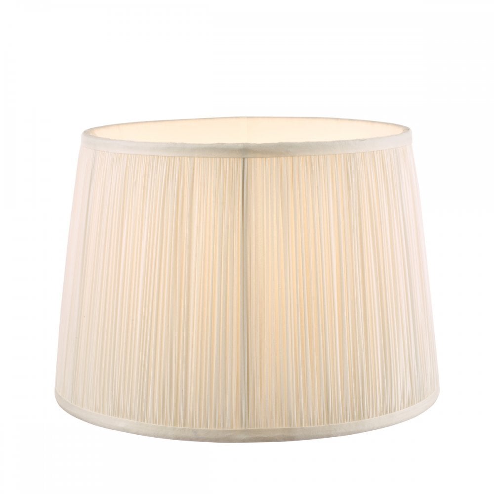 Hemsley 12'' Pleated Shade In Cream LA3677437-Q