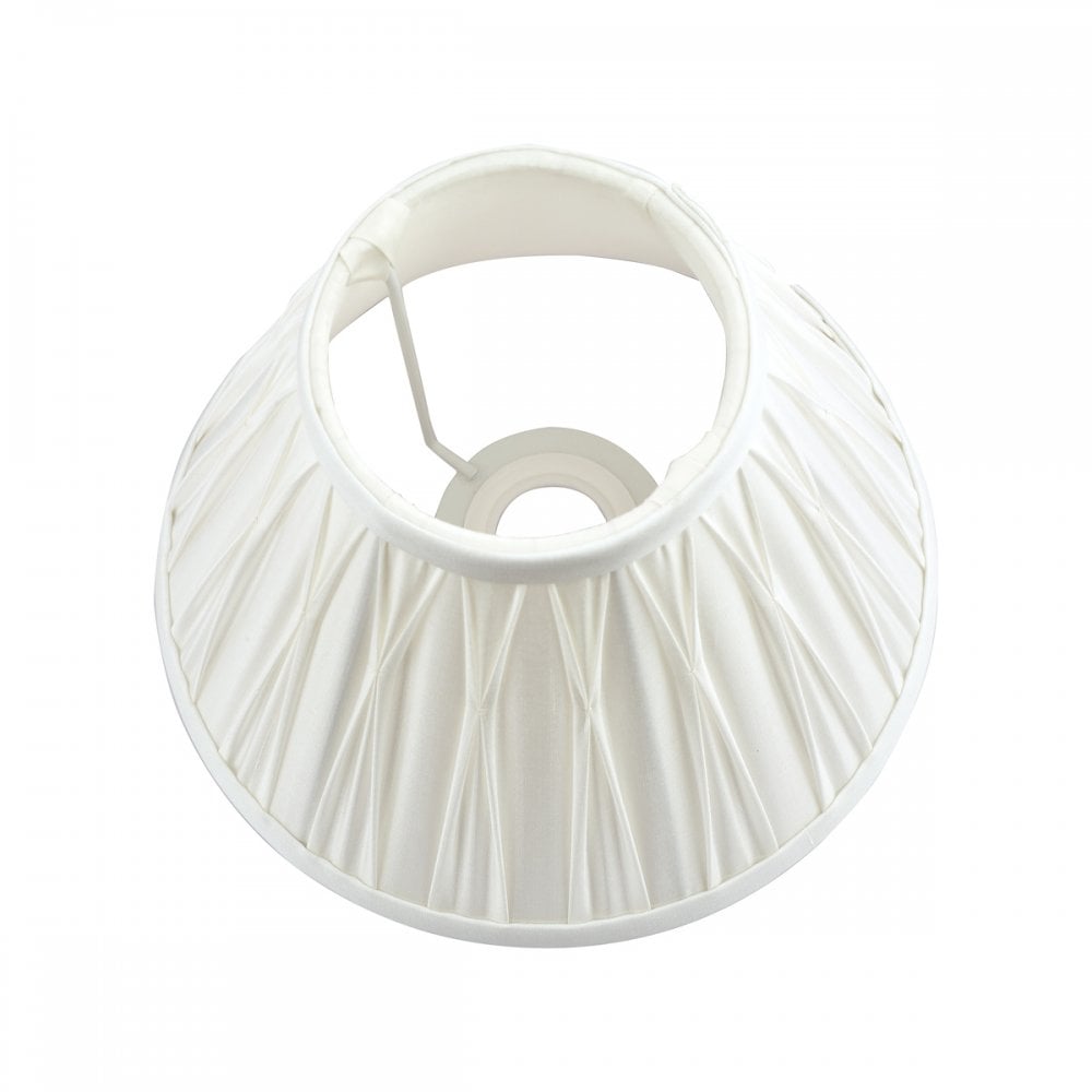 Fenn 8" White Silk Empire Shade LA3677438-Q