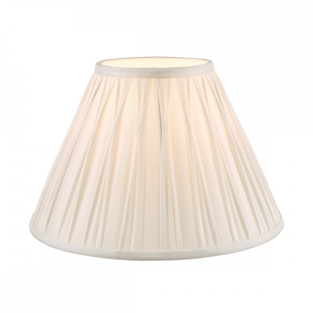 Fenn 12" White Silk Empire Shade LA3677440-Q