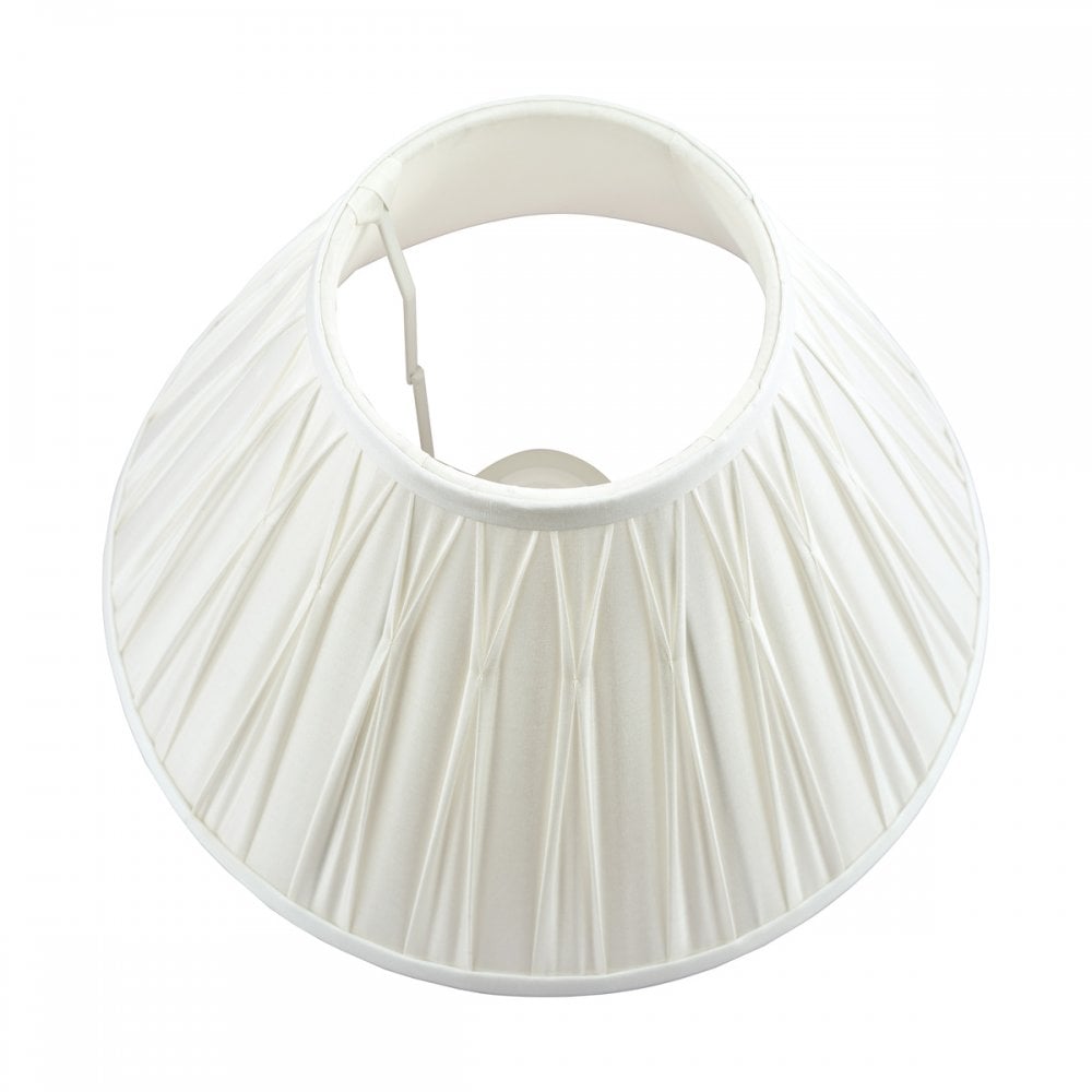 Fenn 12" White Silk Empire Shade LA3677440-Q