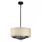 Taiko 3 Light Ceiling Pendant Light In Old Bronze Finish TAIKO-3P