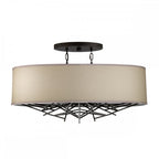 Taiko 5 Light Isle Ceiling Pendant Light In Old Bronze Finish TAIKO5-ISLE