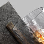 Angelo Single Wall Light In Slate Grey Metal QN-ANGELO1