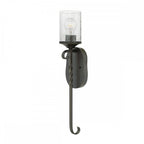 Casa Classic 1 Light Wall Light In Olde Black Finish HK-CASA1