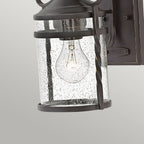 Casa Classic Outdoor Small Wall Light In Olde Black Finish HK-CASA-S