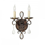 Chateau 2 Light Wall Light In Mocha Bronze Finish FE-CHATEAU2