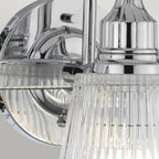 Addison 3 Light Wall Light In Polished Chrome Finish IP44 QN-ADDISON3-BATH