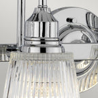 Addison 4 Light Wall Light In Polished Chrome Finish IP44 QN-ADDISON4-BATH