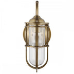 Urban Restoration 1 Light Bathroom Wall Light In Dark Antique Brass Finish QN-URBANREST1