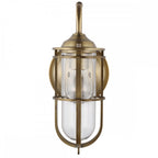 Urban Restoration 1 Light Bathroom Wall Light In Dark Antique Brass Finish QN-URBANREST1
