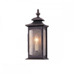 Market Square Outdoor 1 Light Wall Light In Oil Rubbed Bronze Finish QN-MARKET-SQUARE-S