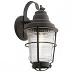 Chance Harbor Outdoor 1 Light Wall Lantern In Weathered Zinc QN-CHANCE-HARBOR-L