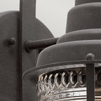 Chance Harbor Outdoor 1 Light Wall Lantern In Weathered Zinc QN-CHANCE-HARBOR-M
