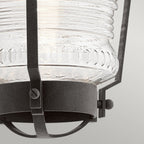 Chance Harbor Outdoor 1 Light Wall Lantern In Weathered Zinc QN-CHANCE-HARBOR-M
