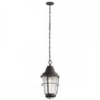Chance Harbor Outdoor 1 Light Chain Lantern In Weathered Zinc QN-CHANCE-HARBOR8