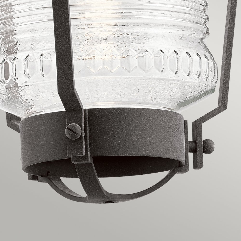 Chance Harbor Outdoor 1 Light Chain Lantern In Weathered Zinc QN-CHANCE-HARBOR8