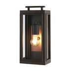Sutcliffe Outdoor 1 Light Wall Lantern In Oil Rubbed Bronze QN-SUTCLIFFE-S-OZ
