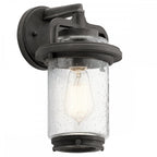 Andover 1 Light Wall Lantern In Weathered Zinc Finish QN-ANDOVER-S