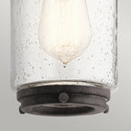 Andover 1 Light Wall Lantern In Weathered Zinc Finish QN-ANDOVER-S