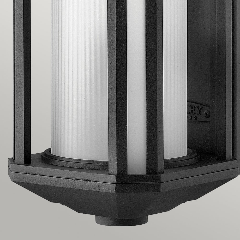 Castelle Outdoor Medium Wall Lantern In Black Finish QN-CASTELLE-M-BLK