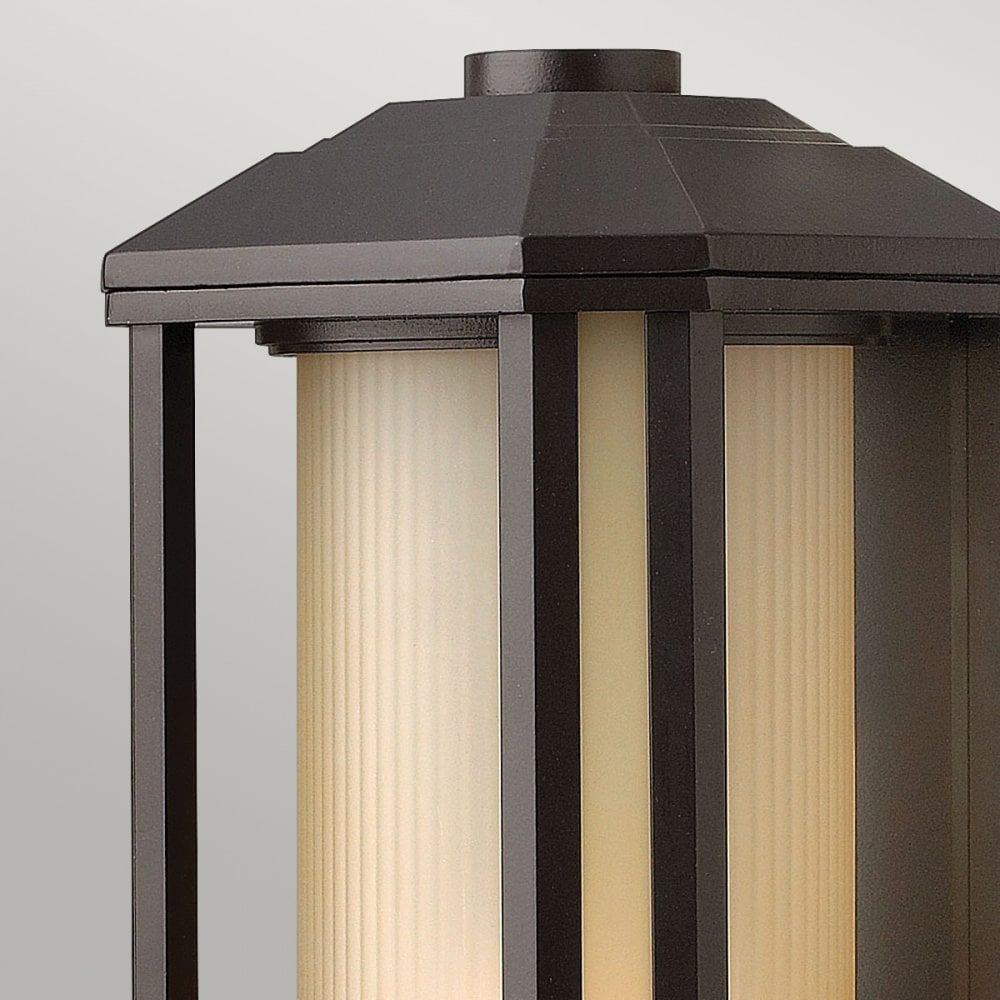 Castelle Outdoor Medium Wall Lantern In Bronze Finish QN-CASTELLE-M-BZ