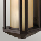 Castelle Outdoor Medium Wall Lantern In Bronze Finish QN-CASTELLE-M-BZ