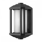 Castelle Outdoor Small Wall Lantern In Black Finish QN-CASTELLE-S-BLK