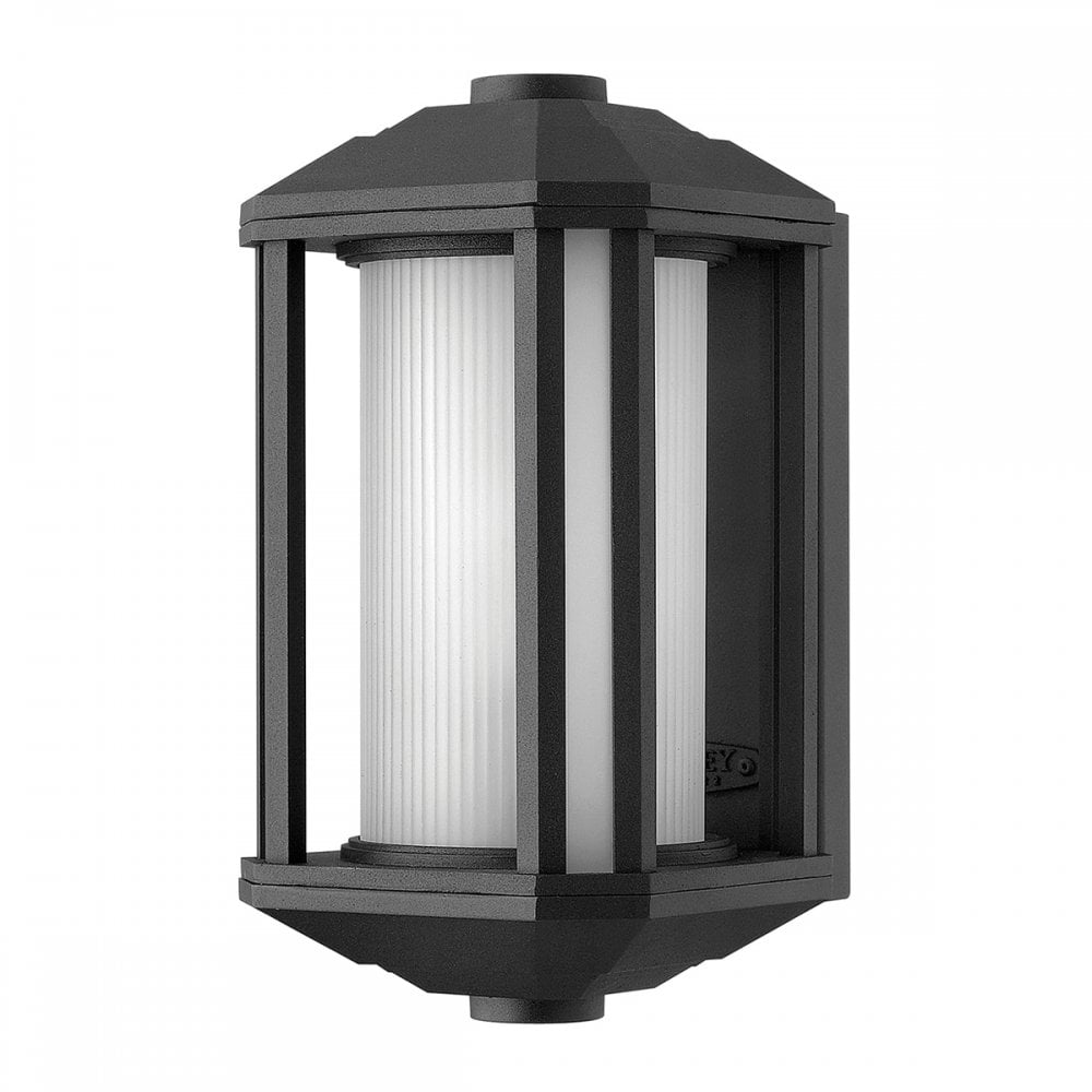 Castelle Outdoor Small Wall Lantern In Black Finish QN-CASTELLE-S-BLK