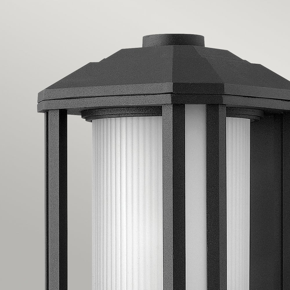 Castelle Outdoor Small Wall Lantern In Black Finish QN-CASTELLE-S-BLK