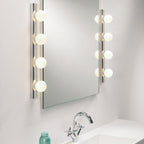 Cabaret Bathroom Wall Light In Polished Chrome Finish IP44 1087009