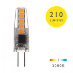 10 Pack G4 LED LAMP 2.0W 200LM 3000K CLEAR