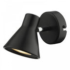 Diza Single Wall Spotlight In Matt Black Finish DIZ0722