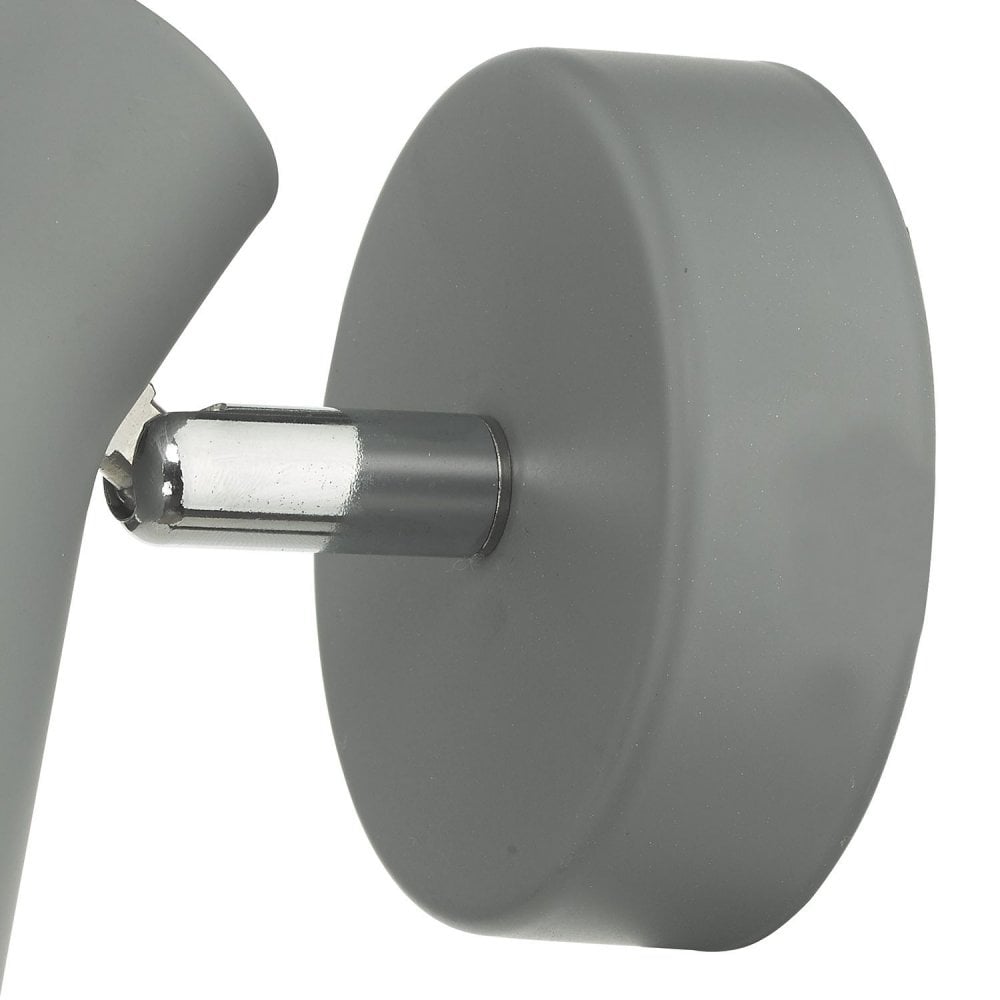 Diza Single Spotlight In Matt Grey Finish DIZ0739