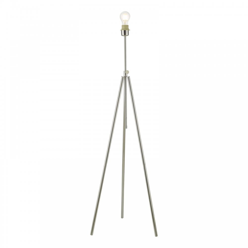 Skate Contemporary Tripod Floor Lamp Base Only In Polished Chrome Finish SKA4950