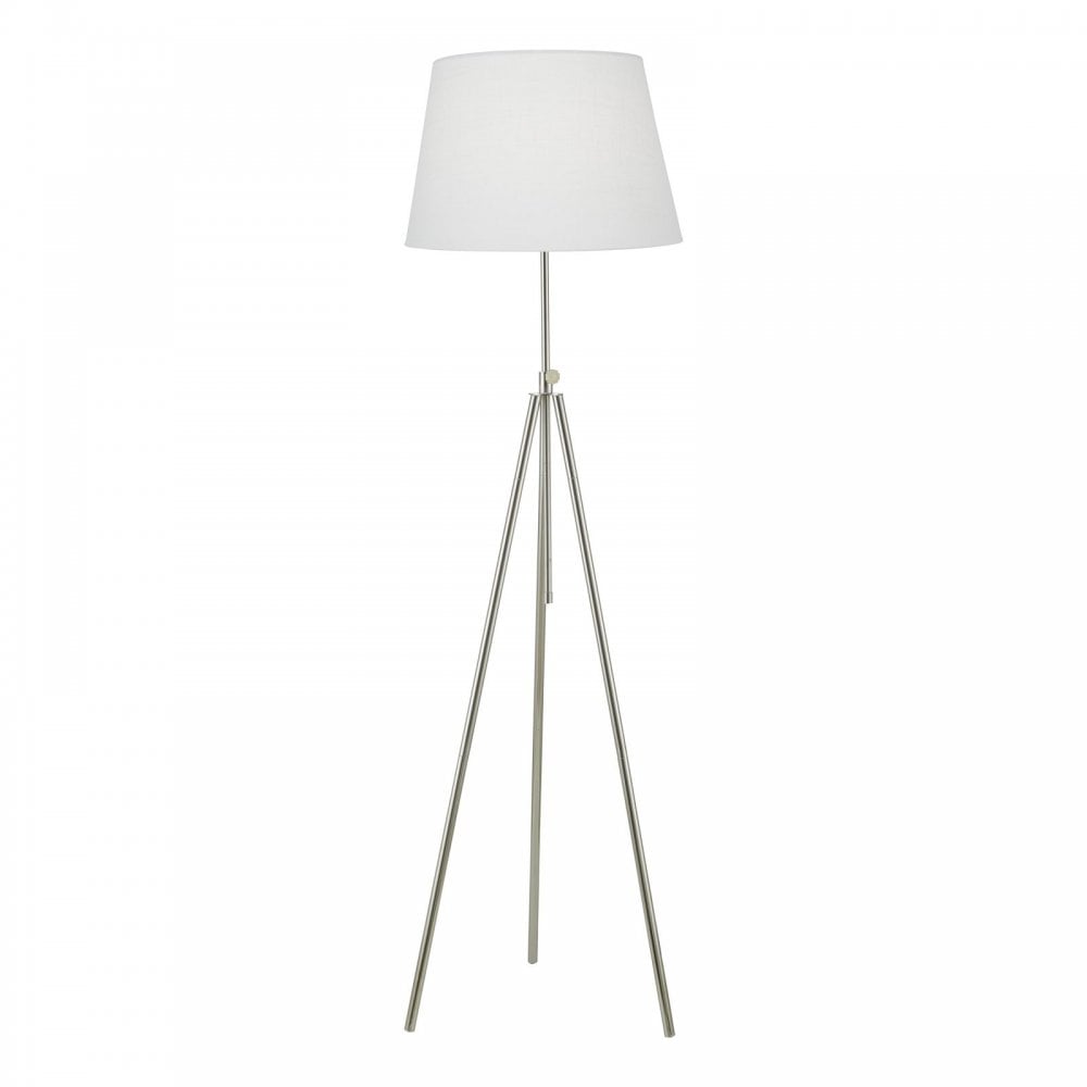 Skate Contemporary Tripod Floor Lamp Base Only In Polished Chrome Finish SKA4950