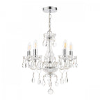 Harriet 5 Light Crystal Ceiling Chandelier LA3710919-Q