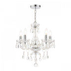 Harriet 5 Light Crystal Ceiling Chandelier LA3710919-Q