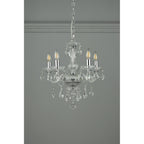 Harriet 5 Light Crystal Ceiling Chandelier LA3710919-Q
